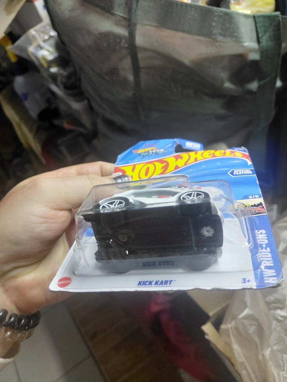 Hot Wheels Kick Kart (23/250) from the 2025 HW Ride-Ons series, inspired by the